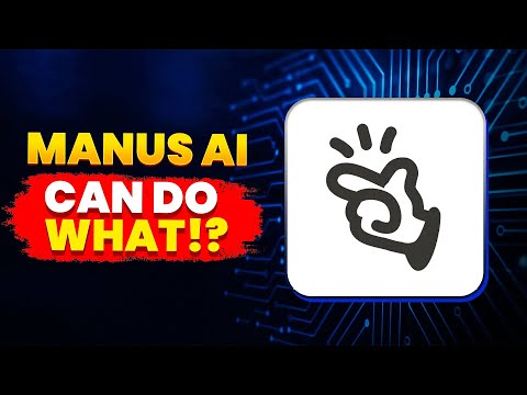 Manus AI Just Changed The Game - SHOCKING Abilities!