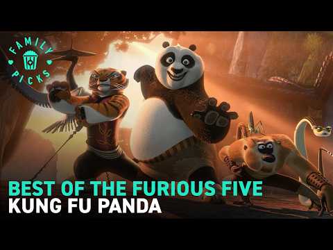 Every Epic Furious Five Scene | Kung Fu Panda Franchise