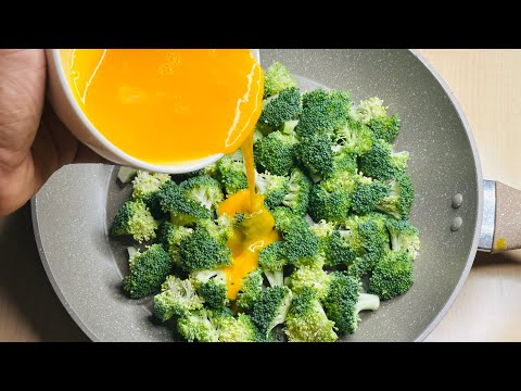 It's so delicious that I make this almost every day! Egg broccoli recipe like pizza