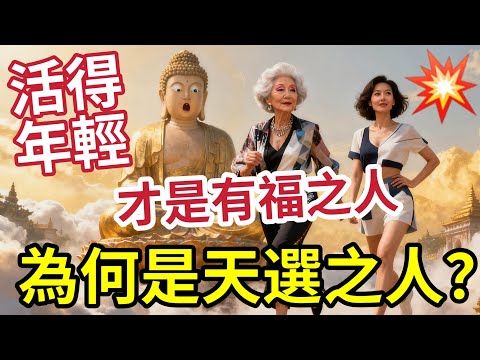 #佛禪 比同齡人年輕！為何是「天選之人」35歲後容顏保持好「才是真正有福？」佛學怎看會消 逝外表？