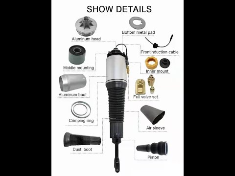 Audi A8D3 front shock absorber 4E0616039AF 4E0616040AF