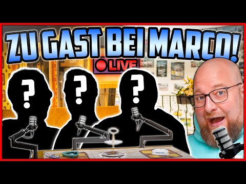 *LIVE* Zu Gast bei Marco #6 - FREUNDE & MITARBEITER im WOHNZIMMER!