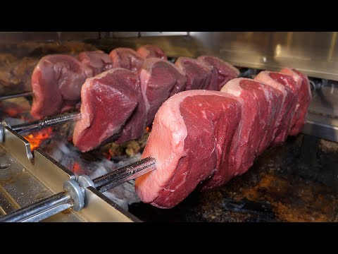 Brazilian traditional barbecue steak