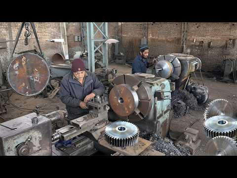 Ultimate machining process Precision Gears on Decades-Old Machines