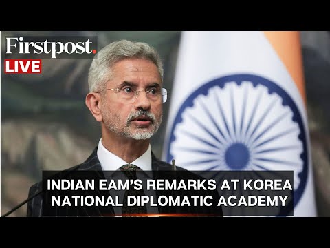 LIVE: Indian EAM S. Jaishankar Addresses Korea National Diplomatic Academy in Seoul
