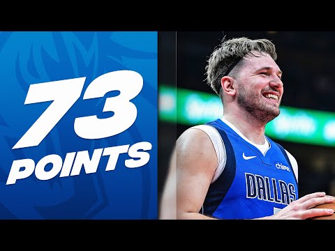 EVERY POINT From Luka Doncic's INSANE 73-PT CAREER-HIGH Performance! 🔥 | January 26, 2024