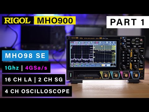 [PART 1] RIGOL MHO98/MHO900 ⭐ 1Ghz 🔹 4GSa/s 🔹 Dual 100Mhz SG 🔹 LA 🔹 Full Licenses