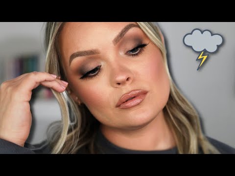 HOW TO COOL TONED MAKEUP - RAINY DAY SLAY GRWM & CHIT CHAT!