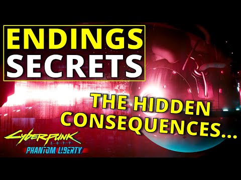 The Hidden Secrets of Phantom Liberty's Endings in Cyberpunk 2077