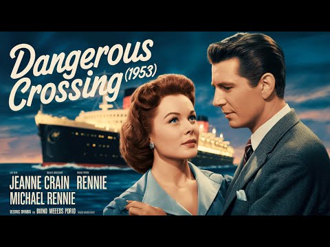 Dangerous Crossing (1953) Classic Film, Jeanne Crain & Michael Rennie| Full Movie HD