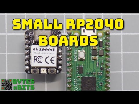 Small, full power RP2040 boards - Seeed Studio XIAO-RP2040