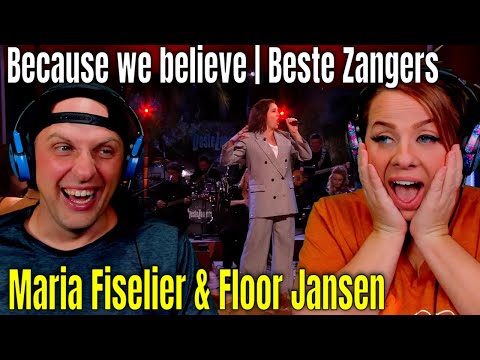 Maria Fiselier & Floor Jansen - Because we believe | Beste Zangers KiKa special | WOLF HUNTERZ REACT