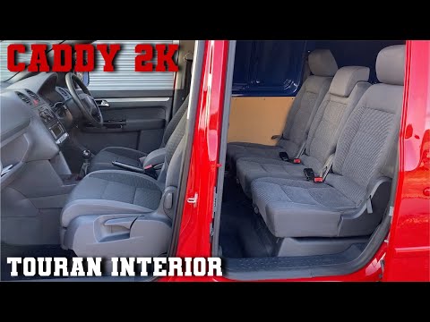 CADDY 2K - Touran interior - rear seats - build series Ep8