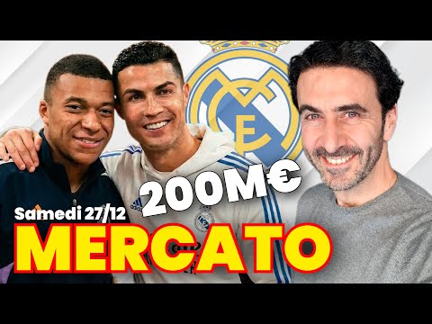 🔴 𝗠𝗘𝗥𝗖𝗔𝗧𝗢 𝗕𝗔𝗥𝗖𝗔 𝗥𝗘𝗔𝗟 𝗠𝗔𝗗𝗥𝗜𝗗 200M€ MBAPPE, ETTA EYONG pour succéder à LEWANDOWSKI ? XABI = ZIDANE ?