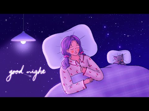 Sleep music to relieve anxiety and worry, relaxing meditation music 'starlight falls'