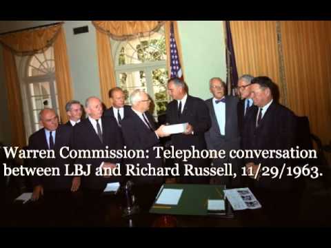 LBJ and Richard Russell 11/29/1963. 8:55P.