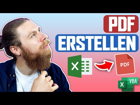 PDF erstellen und speichern | Excel VBA
