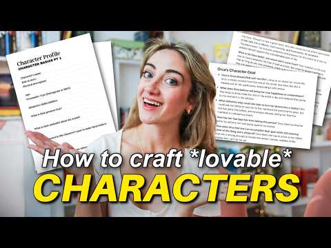 How to Create Characters Readers Care About *BEGINNER FRIENDLY*