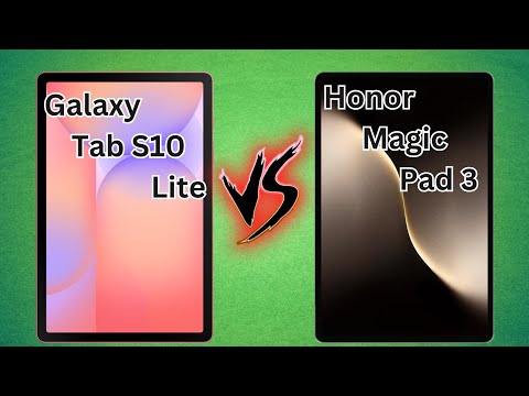 Samsung Tab S10 Lite VS Honor Magic Pad 3