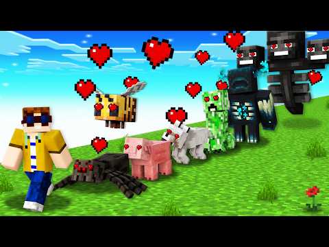 Ich ZÄHME ALLE MOBS in Minecraft!