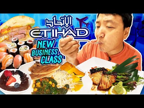 Etihad NEW Business Class SUITES Review & Investing in a SUSHI RESTAURANT?!