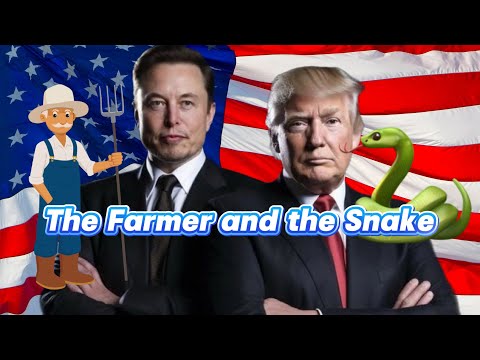 Trump and Musk Clash: A Modern Farmer and Snake Tale, Never Trust Trump!