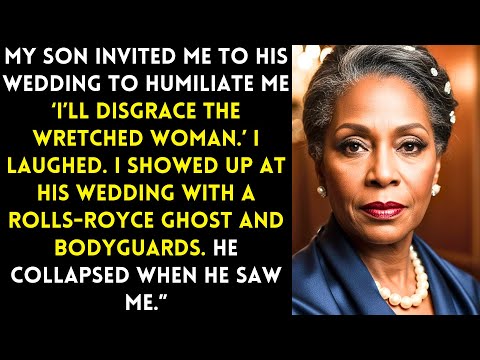 My Son Invited Me To His Wedding To Disgrace Me, But I Arrived In A Rolls-Royce Ghost He Collapsed..