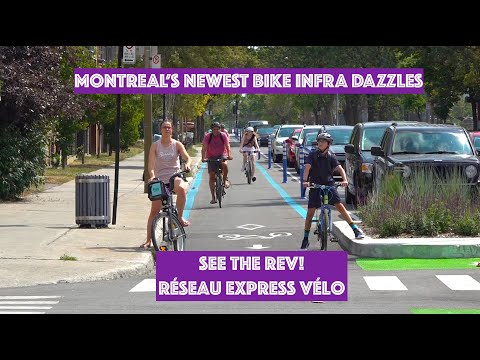 Biking Montreal: Montreal's Newest Bicycling Infrastructure Dazzles!
