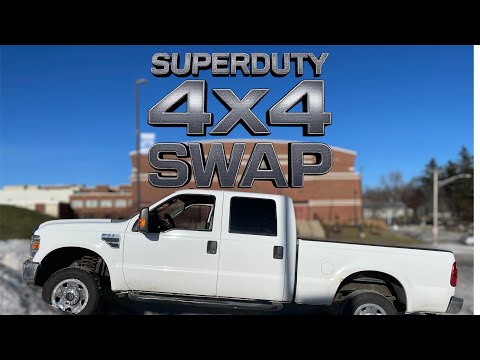 2009 SUPERDUTY 4X4 SWAP!