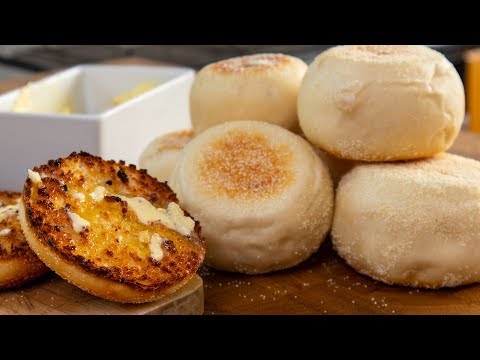 How to make Proper Traditional Authentic English Muffins