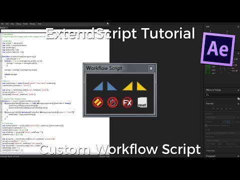 After Effects Scripting Tutorial: Create a Custom Workflow Script