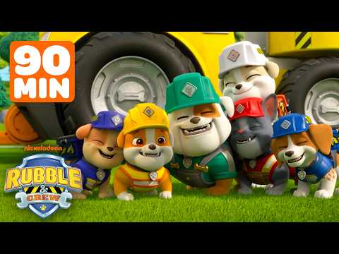 All-New Animal Family Adventures w/ Rubble, Mix, & Wheeler! | Rubble & Crew
