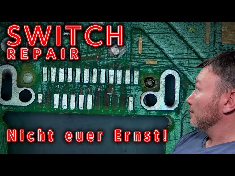 Nintendo Switch vom Repair Shop zerstört? Schauen wir ob etwas zu retten ist. | PCB Solder Berlin