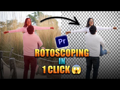 How to Rotoscope in Premiere Pro (The FASTEST Method Ever!)— Full Tutorial (Hindi) || Jatin Prajapat