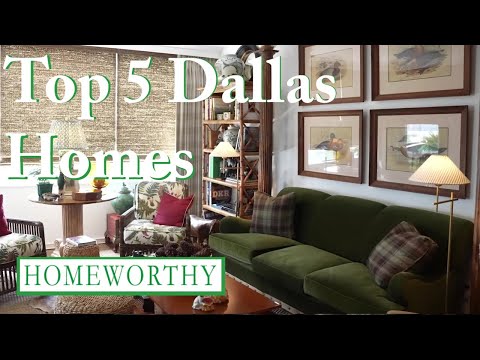 Top 5 Dallas Homes | Glamour, Antiques, and Traditional Decor