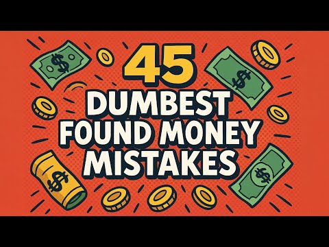 45 Dumbest Things People Did After Finding a Large Sum of Money