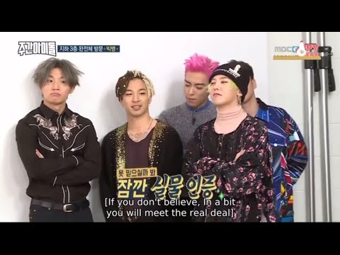 Bigbang Weekly Idol (full video) {ENGSUB}