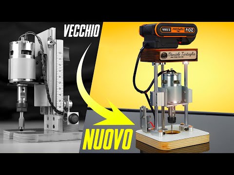 Non so come, ma ci sono riuscito! Costruire un rifilatore ma a batteria piu' bello del primo.