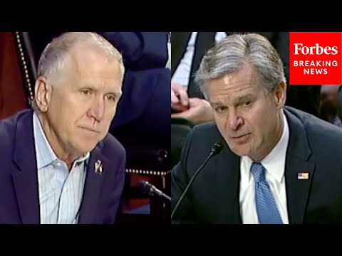 ‘Do You Think All The FBI Agents… Are Bastards?’: Thom Tillis Grills FBI Chief Wray