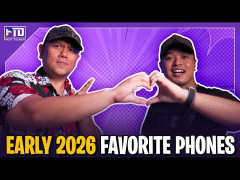 MGA PABORITONG SMARTPHONES NGAYONG 2026!