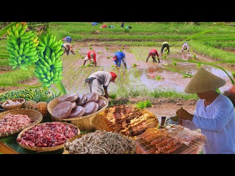 Outdoor Cooking of Traditional Pinoy-Style Chicken Recipes | Lechon, Adobo, Afritada,Paklay,Halang2x