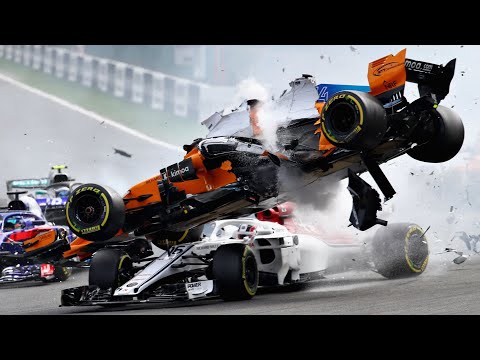 The most INCREDIBLE F1 crashes in history