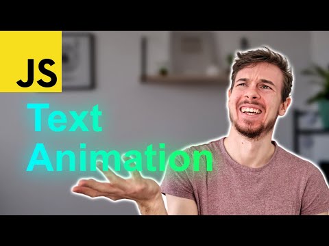 Vanilla Javascript Text Animation Tutorial