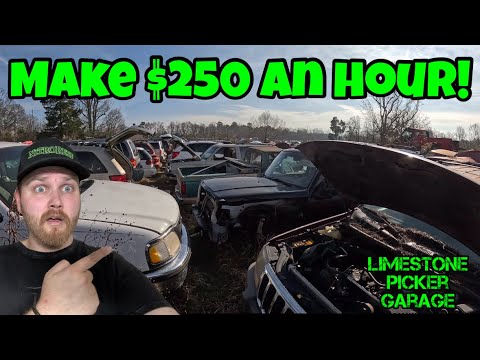 Buying Junk Yard Parts To Sell On eBay For A Profit