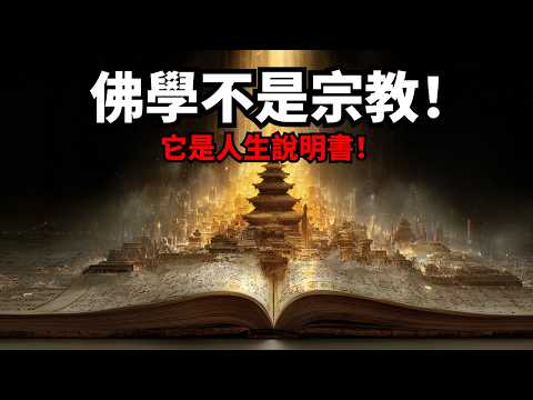 【1小時完整版】這才是“佛學”的正確打開方式！它不是宗教，而是讓你終結痛苦的“人生說明書”！| 佛法入門 | 現代佛學 | 修行指南 | 三法印 | 八正道 | 金剛經 | 心經 | 法華經