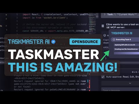 Taskmaster + Cline, RooCode, Windsurf & Cursor: 20X Lesser Errors & Better Workflow to do AI Coding!