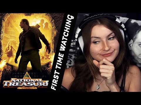 Watching *National Treasure* with our National Treasure (Nicolas Cage)