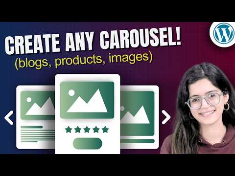 Responsive WordPress Carousel for Images, Posts, Products (2025)