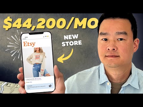 These NEW Etsy Stores Are Getting Filthy Rich. Let's BUILD One. (Easy Print on Demand)