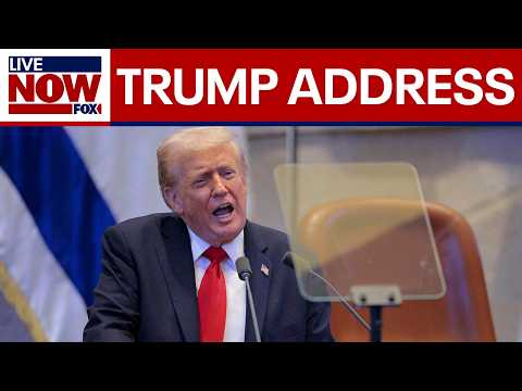 FULL SPEECH: President Trump addresses the Knesset, Israel's parliament | LiveNOW from FOX